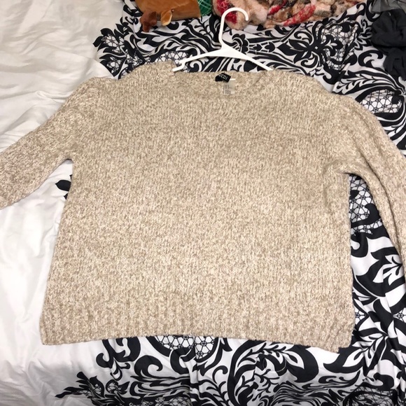 Heather Brown cropped sweater - Picture 1 of 1